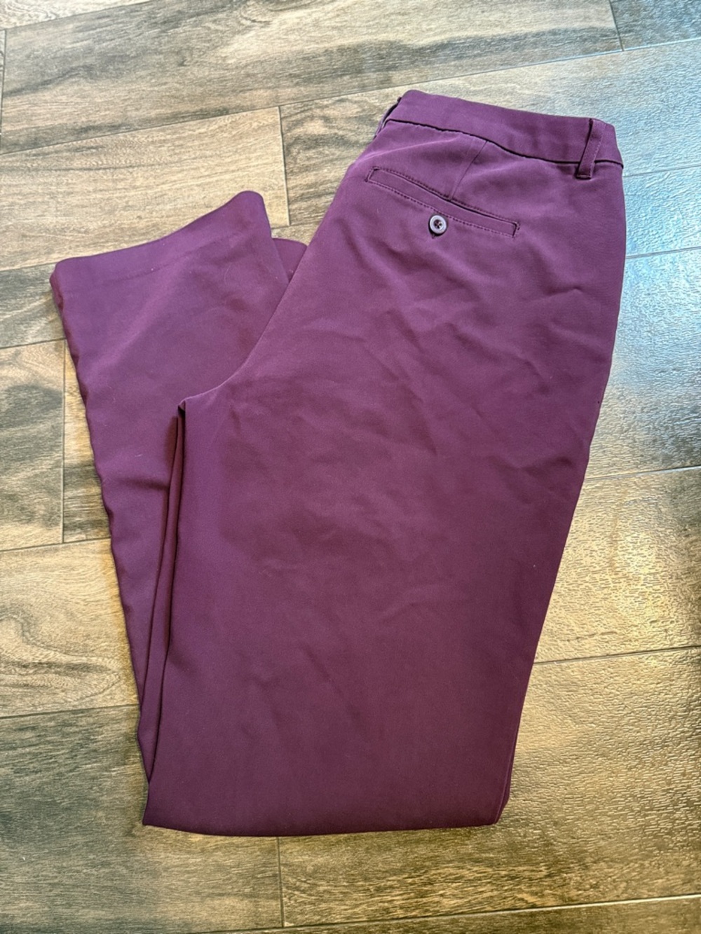 Christopher & Banks Plum Chinos - Slim Fit